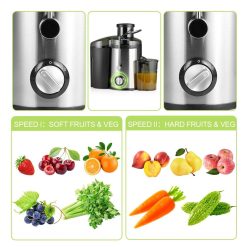 Alternative view of Juice Maker 2 Speed 800W Juicer for Fruits & Vegetables