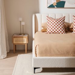 Alternative view of George Boucle Fabric Bedframe