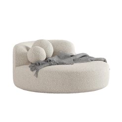 Marget II Boucle Lounger Chair