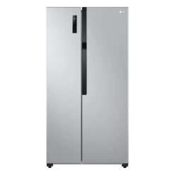 LG 519L Side by Side Fridge Freezer – Silver