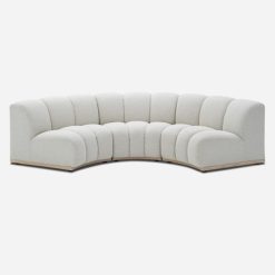 Windsor III 3 – Piece Curved Modular