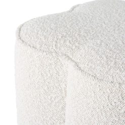 Alternative view of Cleo Boucle Ottoman