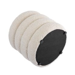 Micca Round Storage Ottoman - Image 3