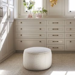 Norwich Boucle Ottoman - Image 3