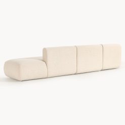 Devon Modular with Ottoman Boucle Fabric - Image 3