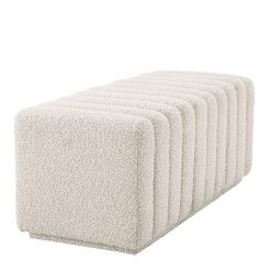 Alternative view of Tito II Boucle Fabric Bench