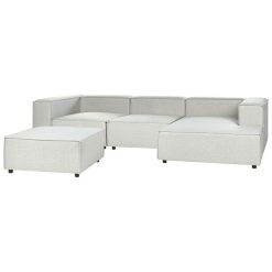 Alternative view of Zen Modular Linen L Shaped Couch