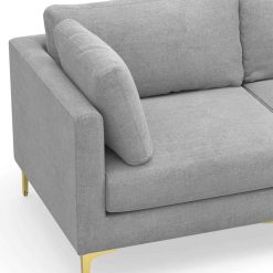 Alek L Shaped Couch - Image 4