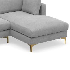 Alek L Shaped Couch - Image 5